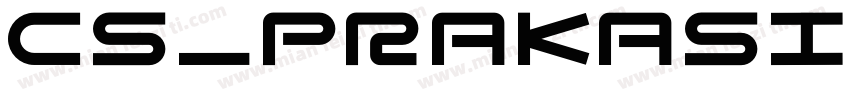 CS_prakasit Regular字体转换